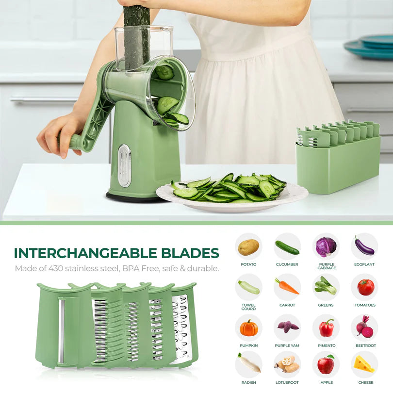 Versatile Kitchen Drum Slicer™